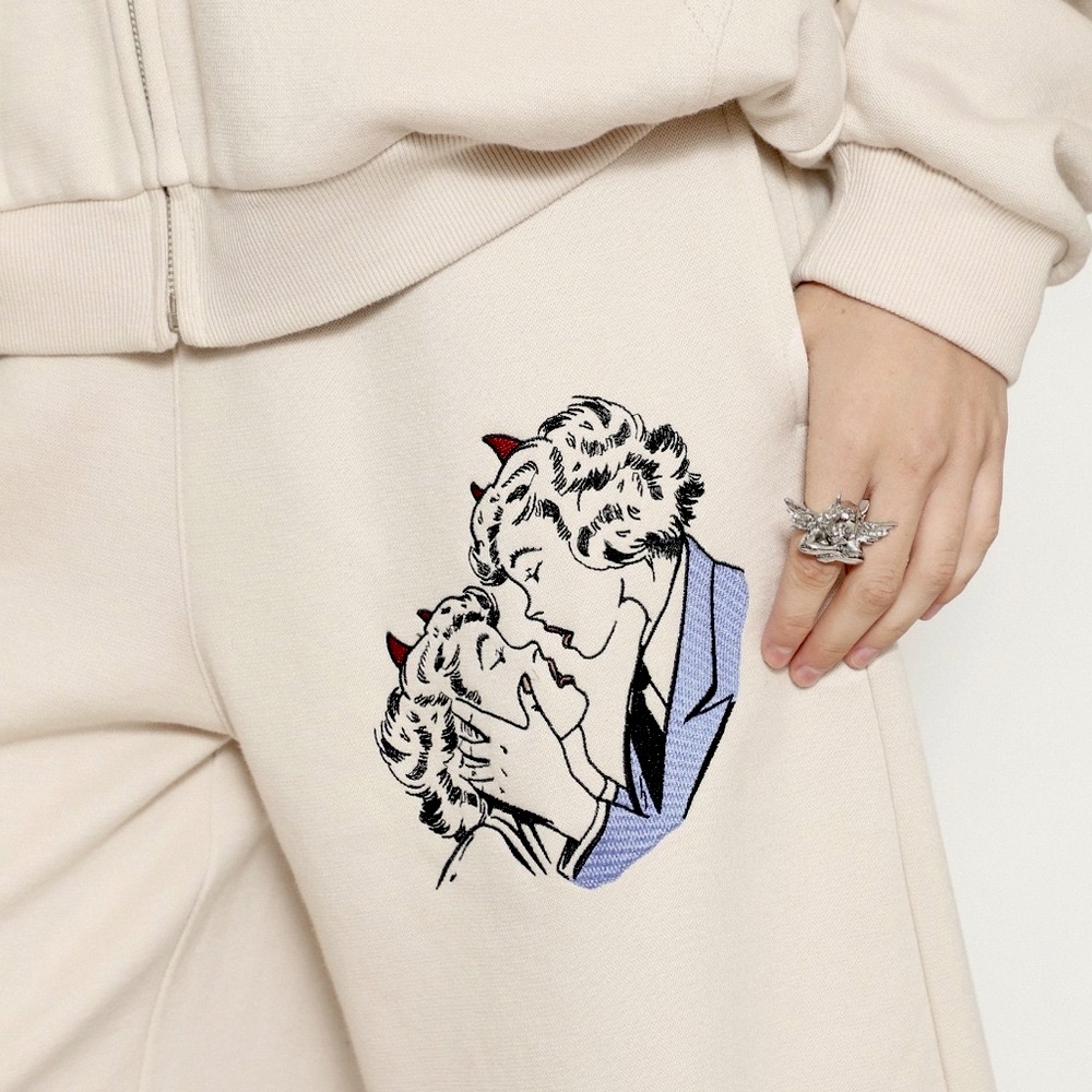 On Hold/msg me Smitten MM SweatPants BY BOYSLIE